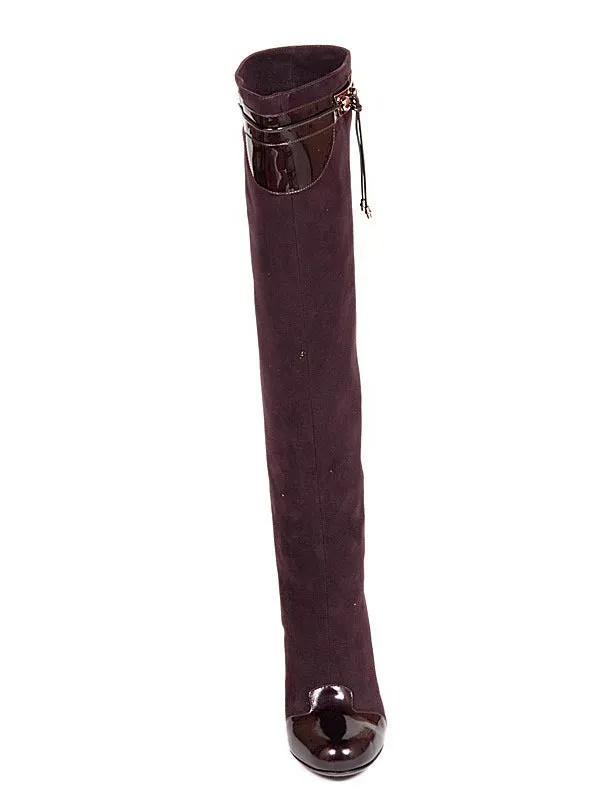 1432 GML Violet Boots-Violet
