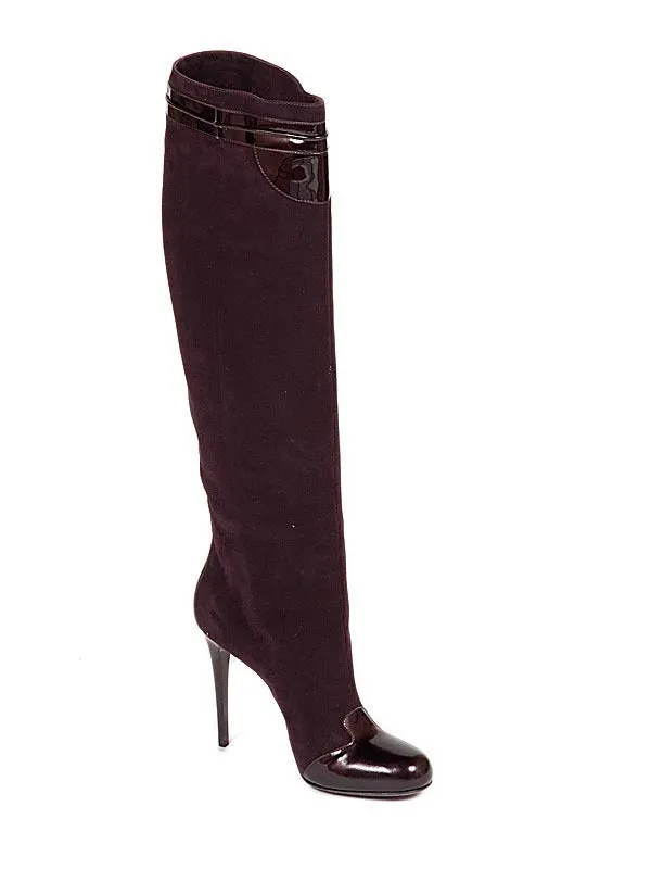 1432 GML Violet Boots-Violet