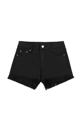 5 Pocket Basic Fray Hem Shorts 2.5 Inseam