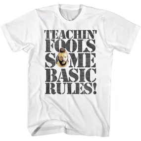 Mr. T Rules For Fools Men's T-Shirt