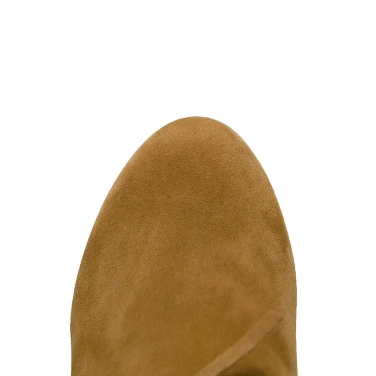 Women's Tassel Platform High Heel Short Boots